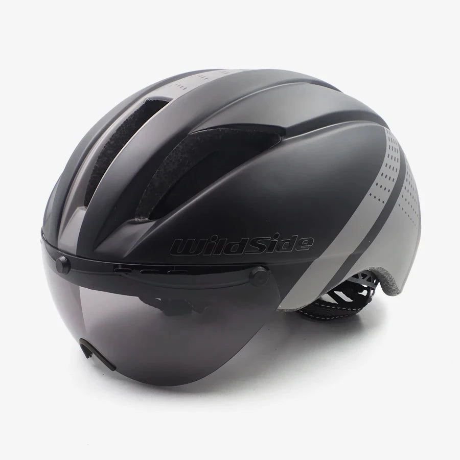 Casque vélo visière homme