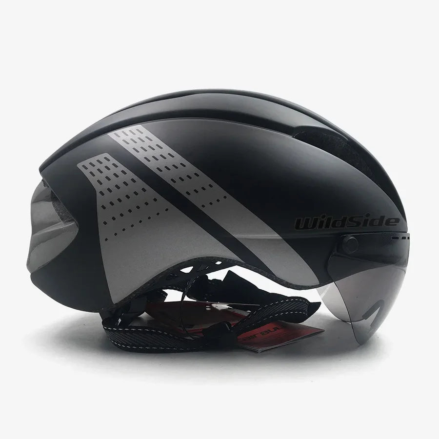 Casque vélo visière homme