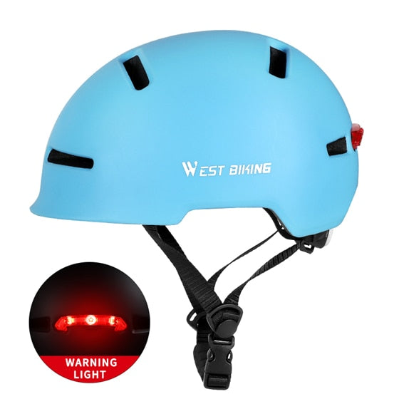 Casque vélo urbain LED rechargeable Pédale Maurice