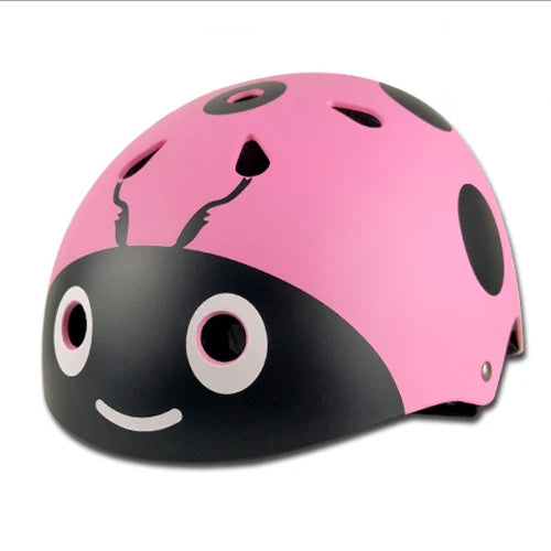 Casque vélo enfant coccinelle