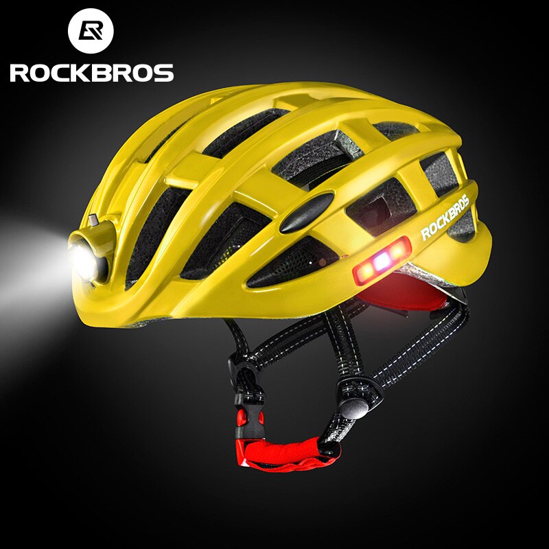 Casque vélo lumineux LED VTT ultra-léger Pédale Maurice