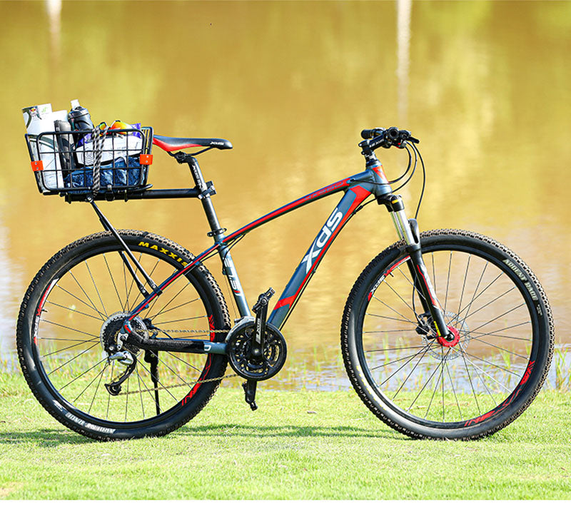 Tige de selle porte-bagages avec panier (75kg de charge maximal) Pédale Maurice