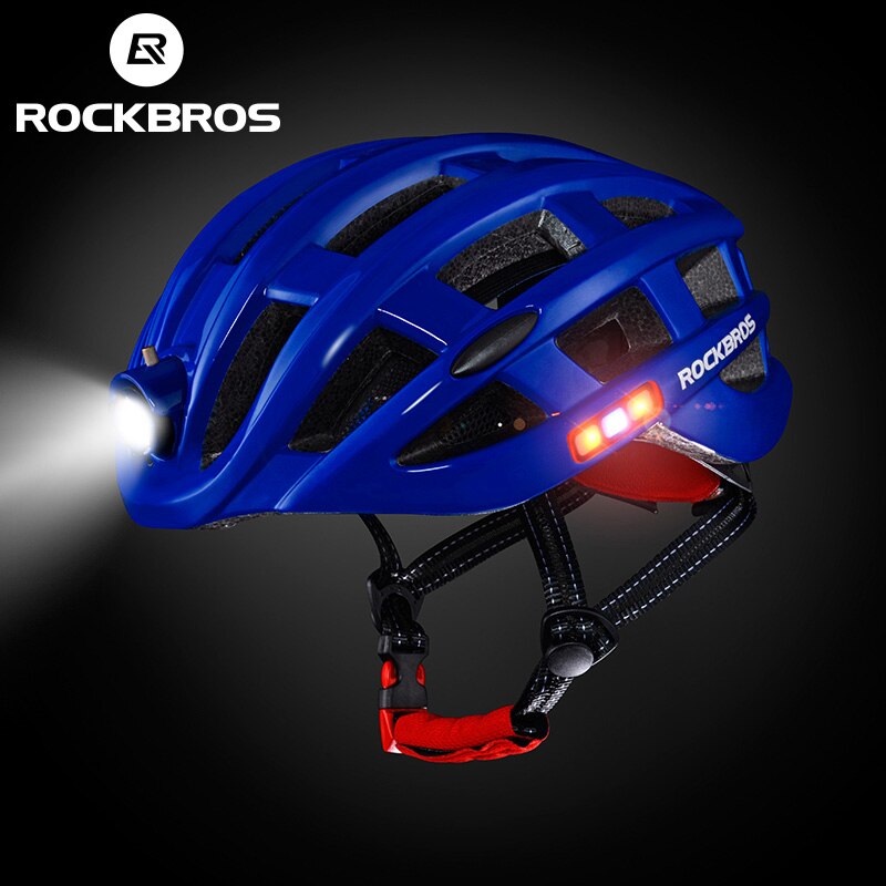 Casque vélo lumineux LED VTT ultra-léger Pédale Maurice