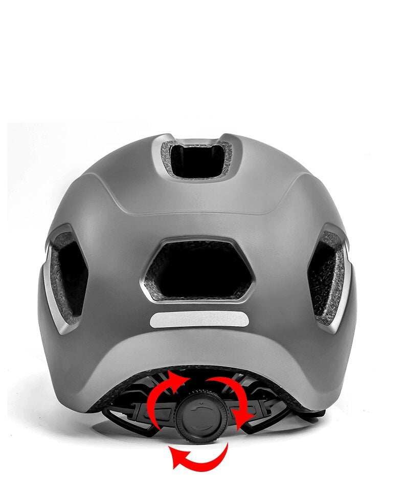 Casque vélo urbain ultraléger réfléchissant Pédale Maurice