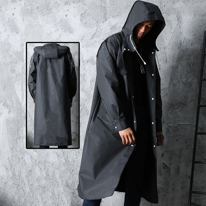 Cape de pluie manteau long imperméable Pédale Maurice