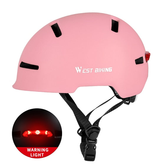 Casque vélo urbain LED rechargeable Pédale Maurice