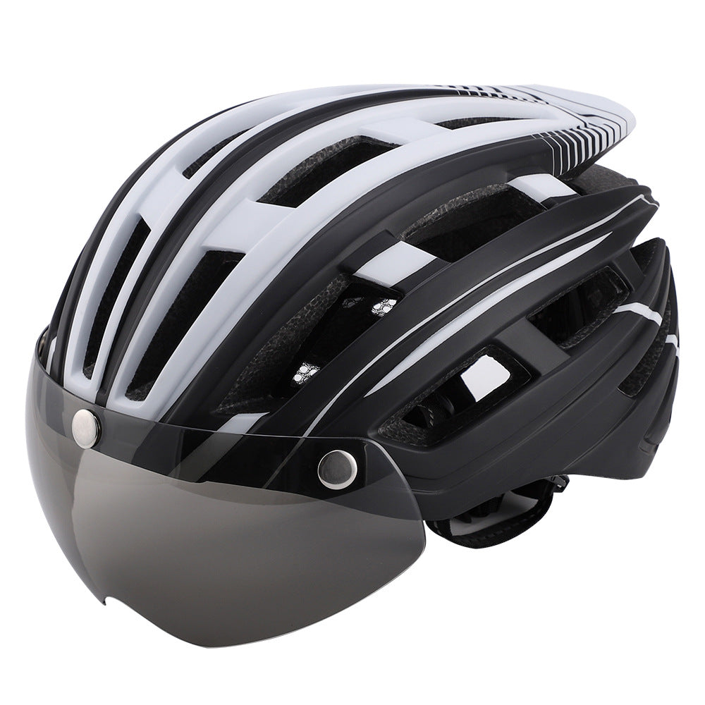 Casque vélo lumineux LED de route Pédale Maurice