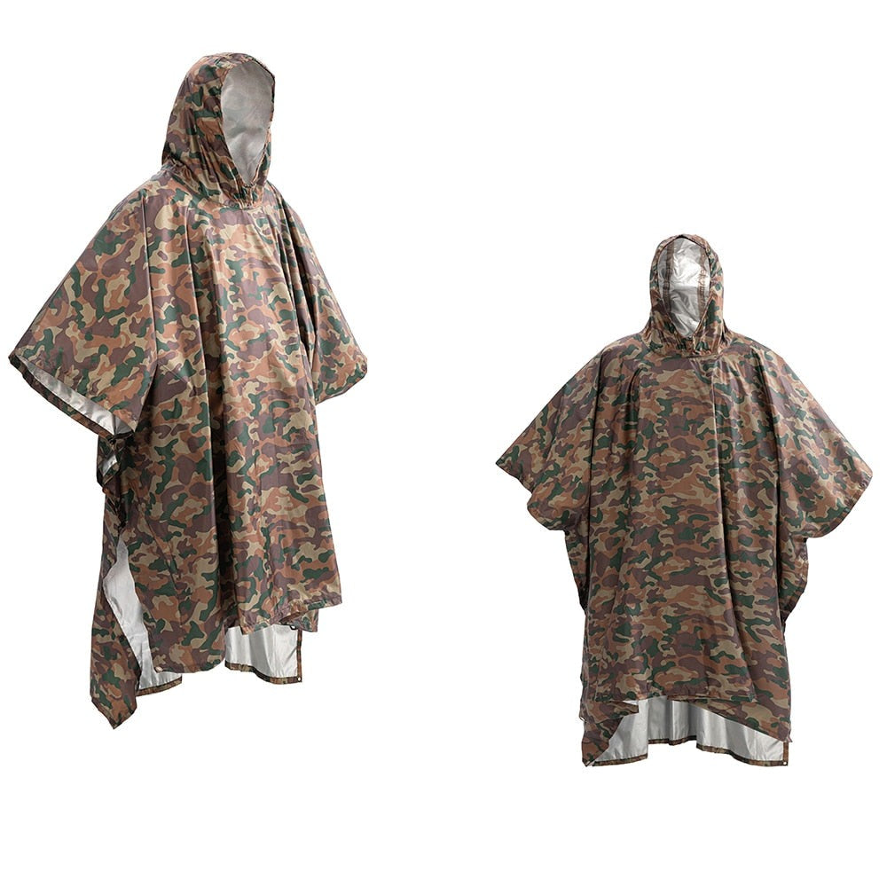 Poncho camouflage imperméable Pédale Maurice