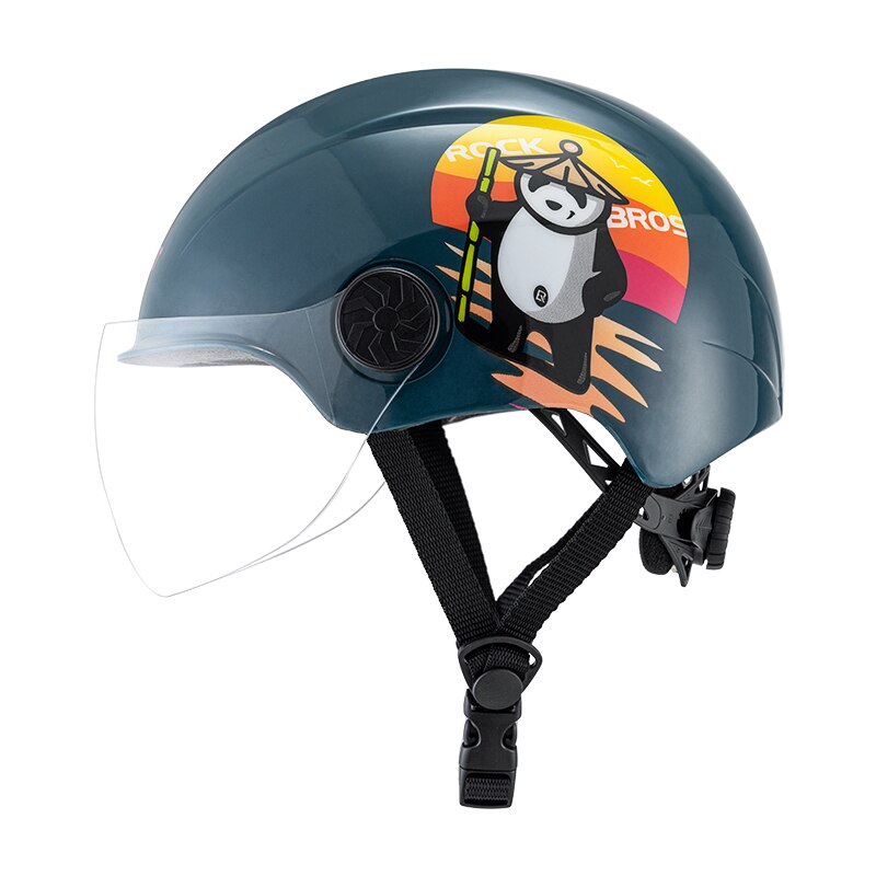 Casque vélo enfant à visière Pédale Maurice