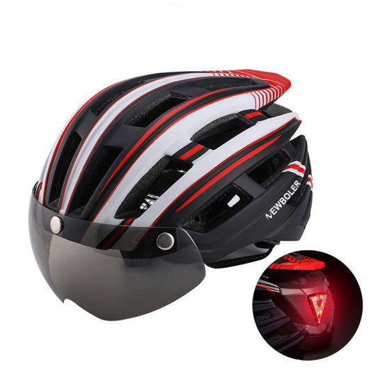 Casque vélo lumineux LED de route