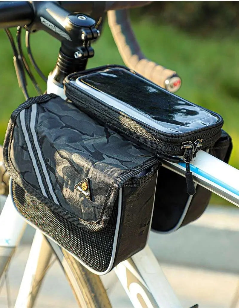 Sacoche cadre de vélo réfléchissante pour téléphone Imperméable Cyclogo