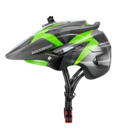 Casque vélo VTT avec support LED arrière Pédale Maurice