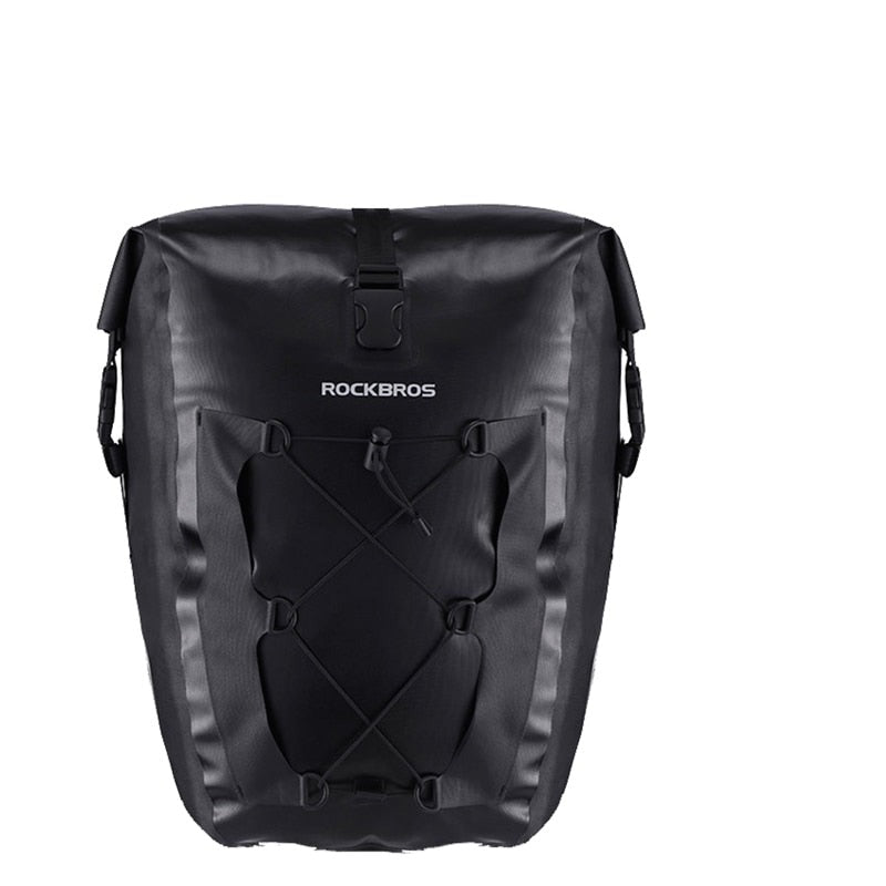 Sacoche porte bagage arrière vélo waterproof 30L Pédale Maurice