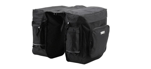 Sacoche double pour vélo 30L avec rangements