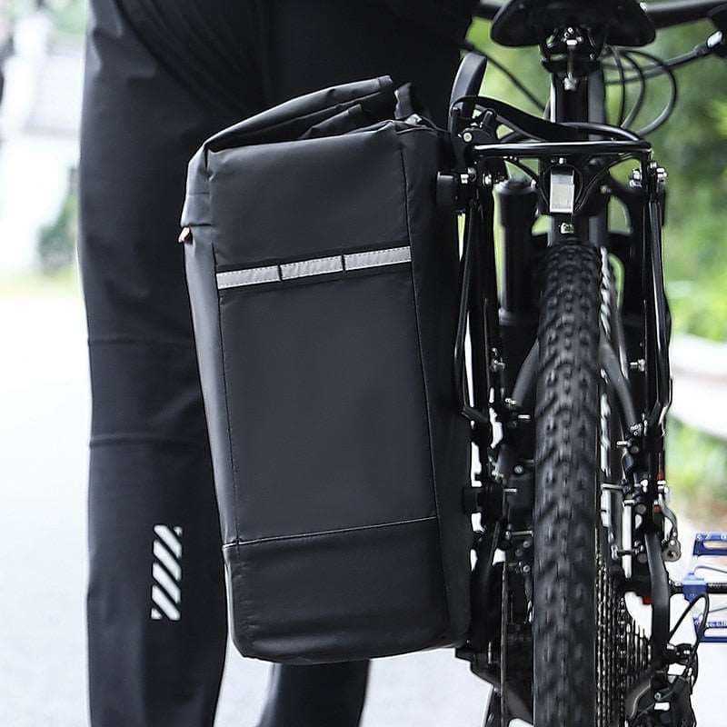 Sacoche porte bagage arrière pour vélo étanche 30L