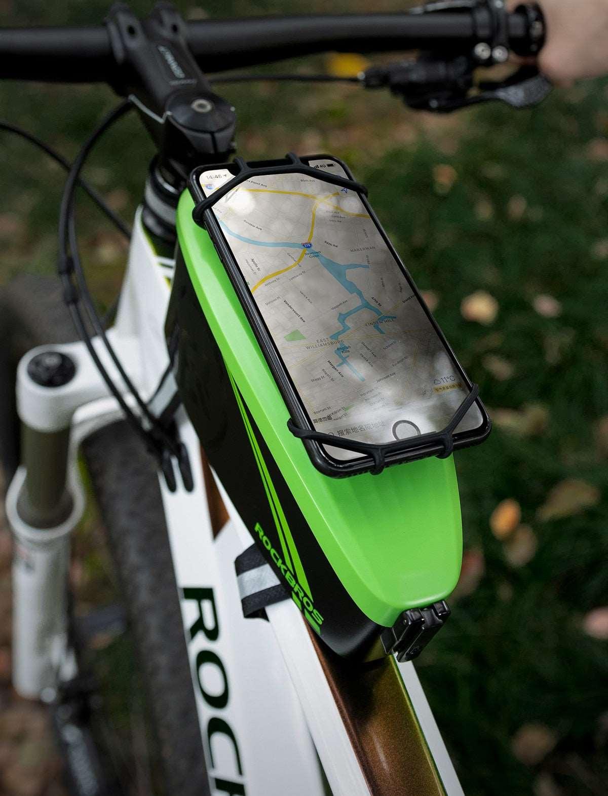 Sacoche cadre rigide avec support téléphone pour vélo Cyclogo